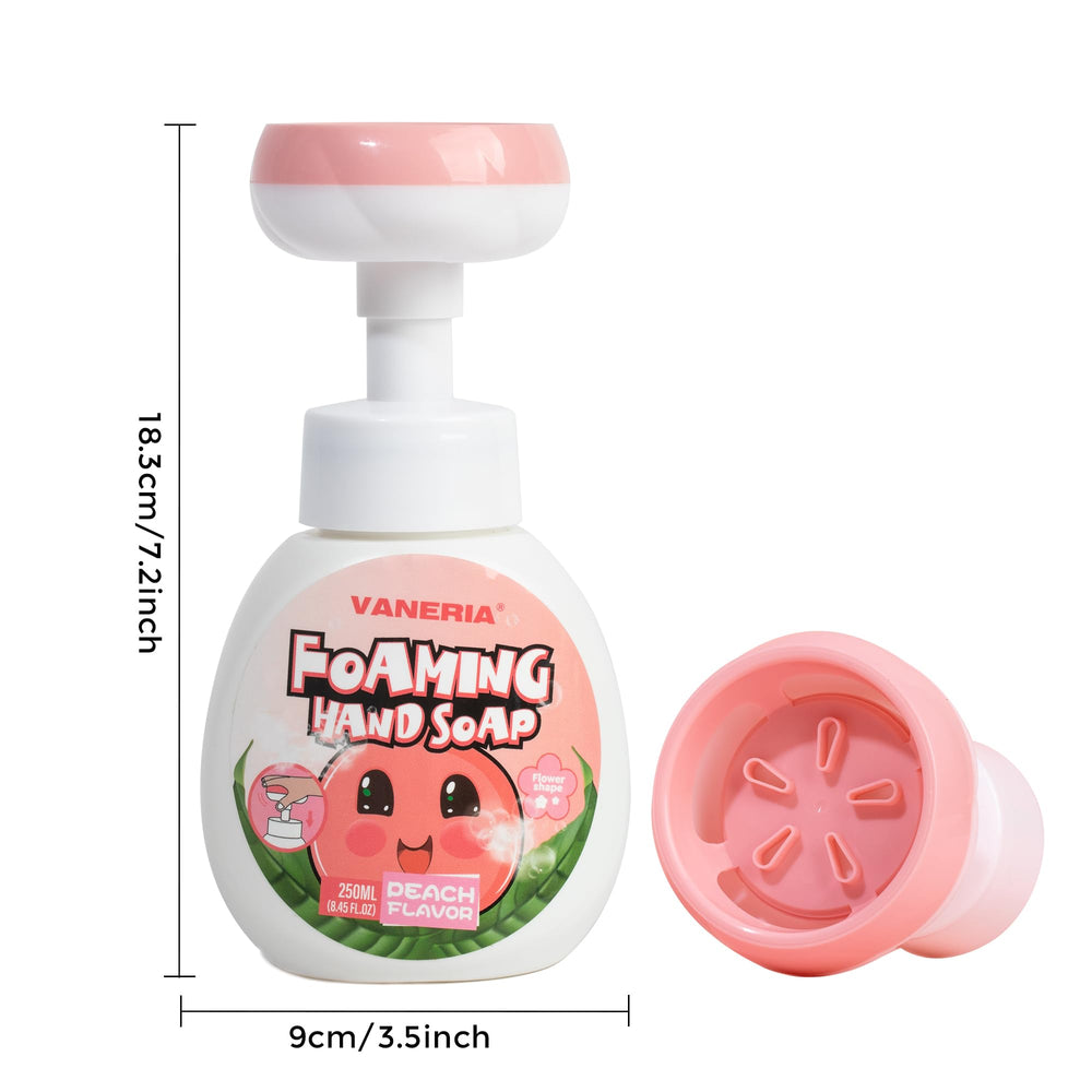 VANERIA Kids – etapes-utilisation-bulle: guide simple pour une mousse parfaite