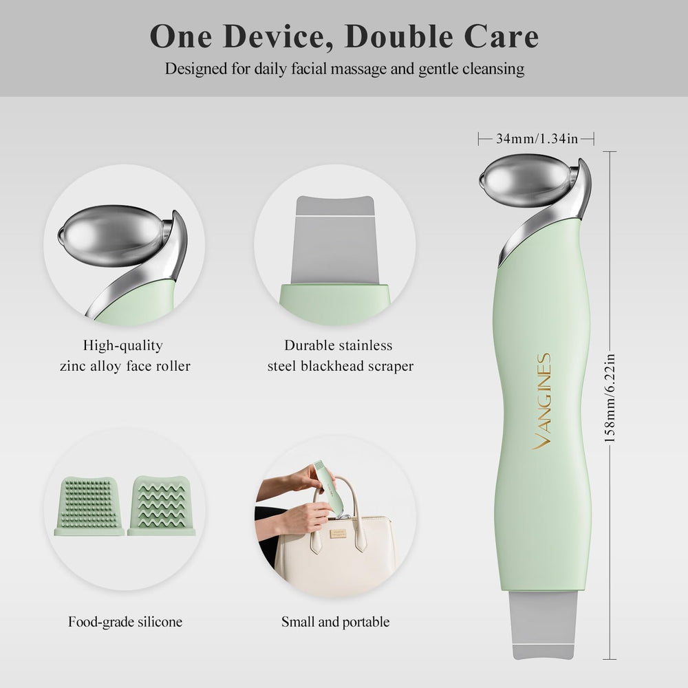 Compact portable Vangines, parfait pour le voyage et les routines quotidiennes.