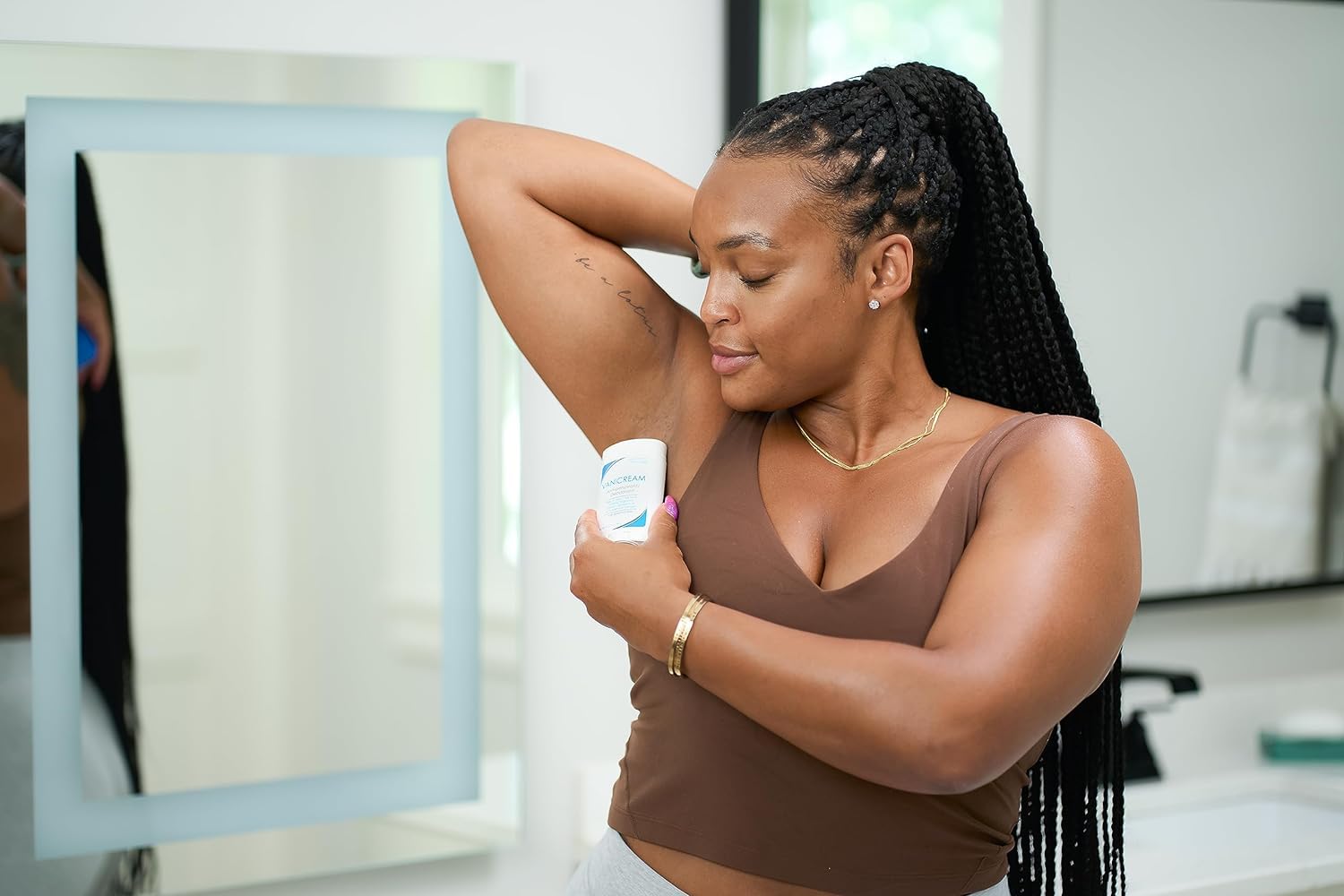 Vanicream 24-hour protection highlight all-day dryness and confidence.