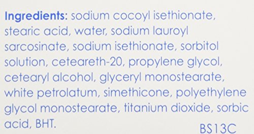 Vanicream barre usage quotidien, douceur après douche.