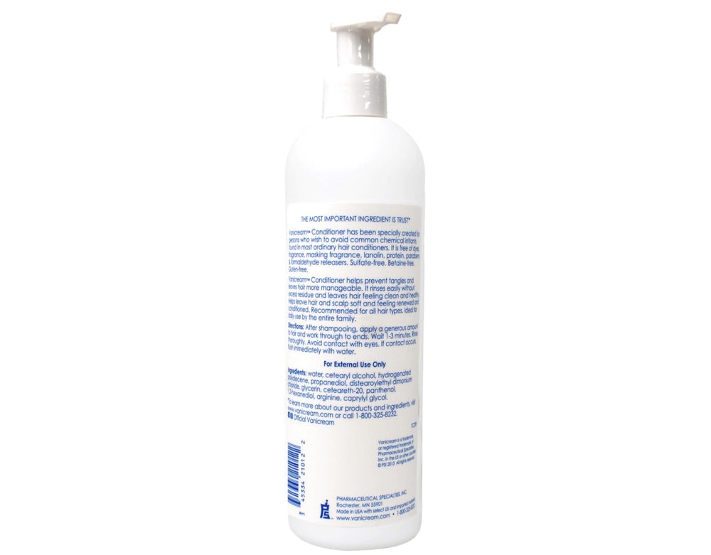 Vanicream Conditionneur: application douce sans irritants pour toute la famille.