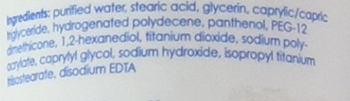 Emballage pratique Vanicream crème de rasage favorisant hydratation et confort
