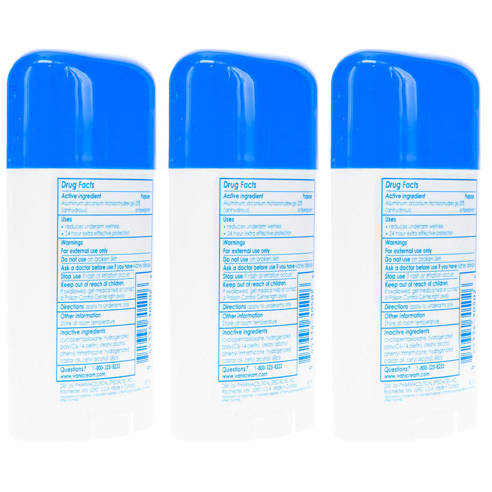 Vanicream déodorant-stick-application-facile pour une utilisation rapide