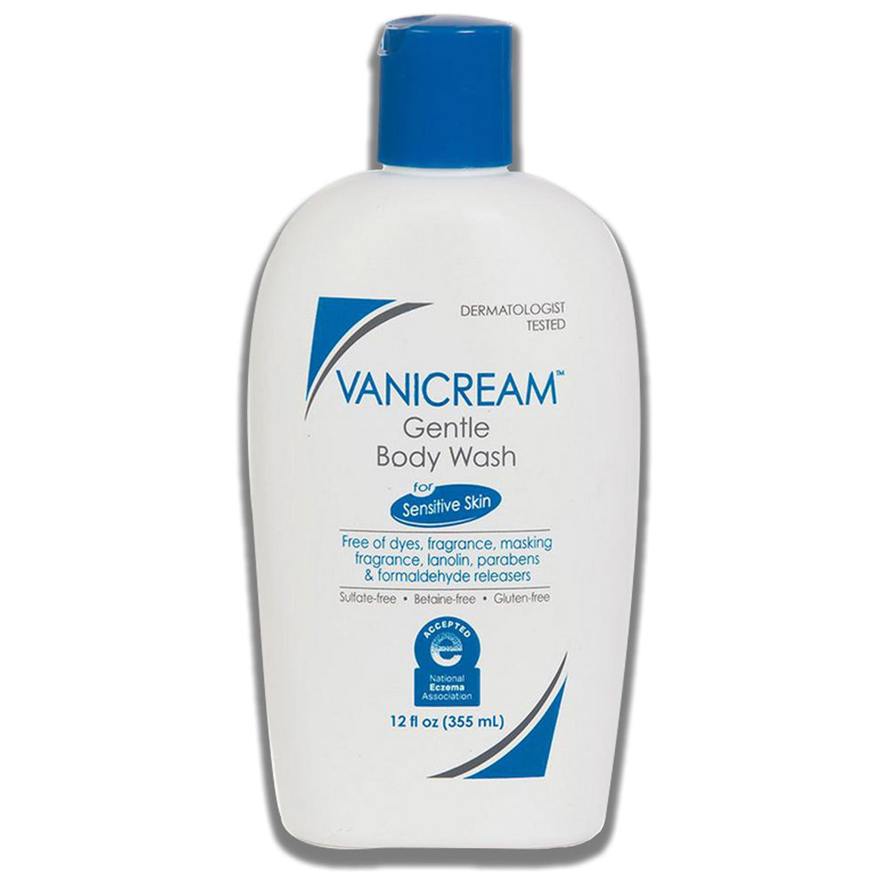 Vanicream – emballage minimaliste sans allergènes pour voyage facile.