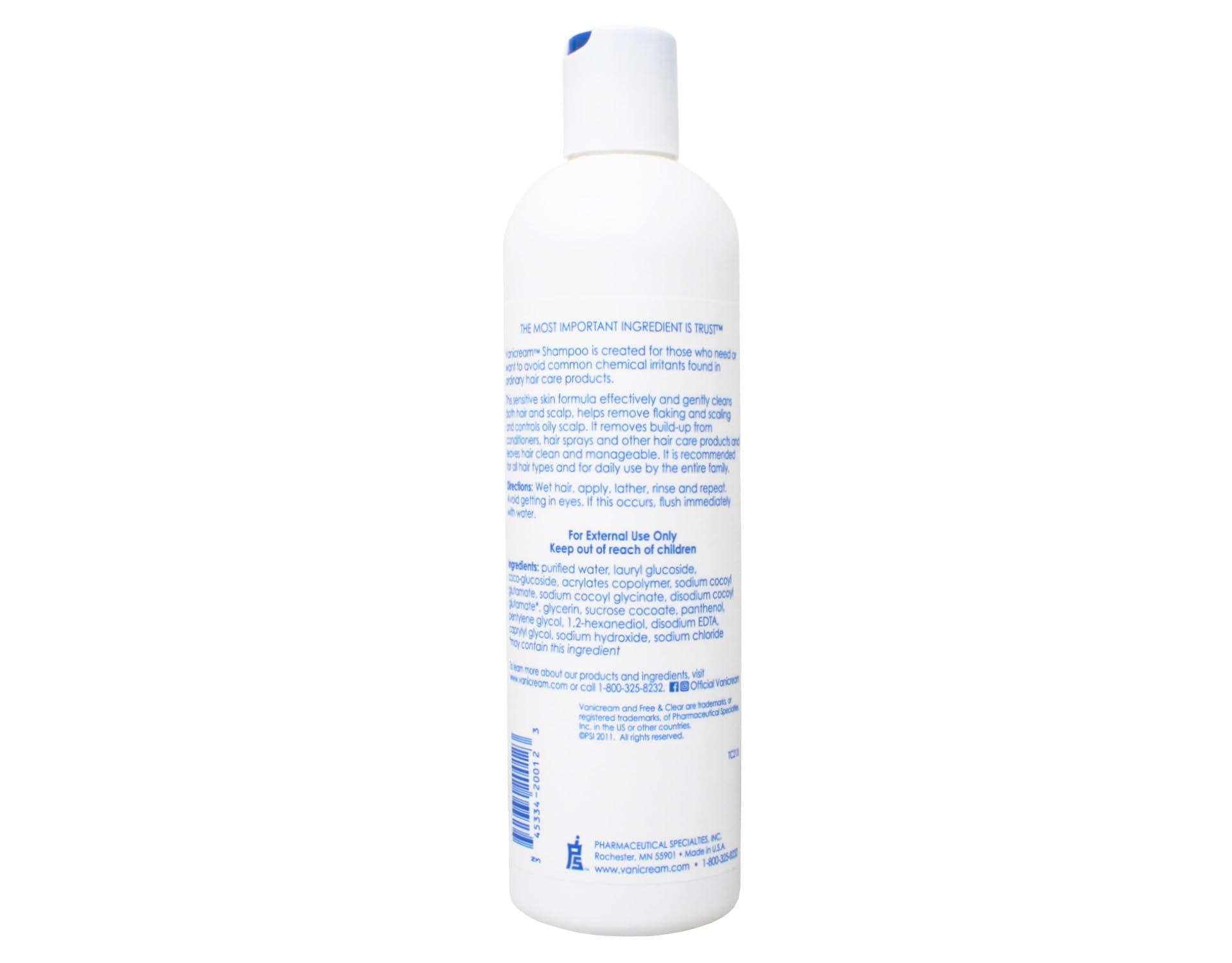 Vanicream Set, emballage clair et pratique pour rangement facile.