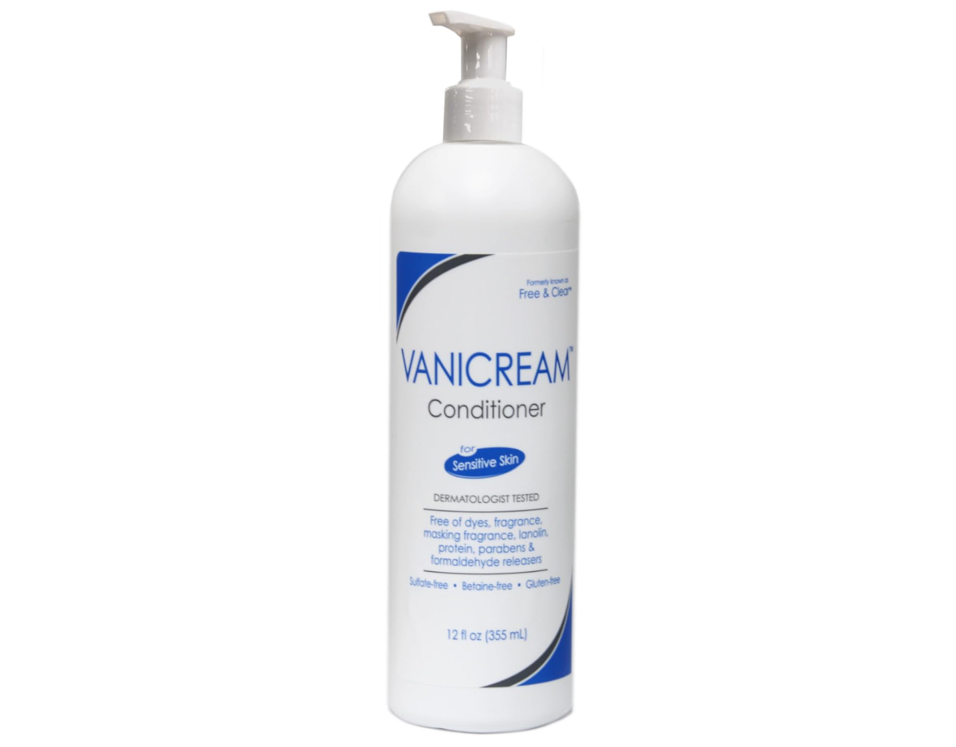 Vanicream Set, premier-plan texture shampoing, montre sa consistance légère.