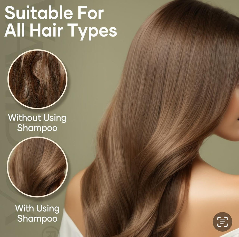 Sans sulfates pour un nettoyage doux et respectueux du cuir chevelu.