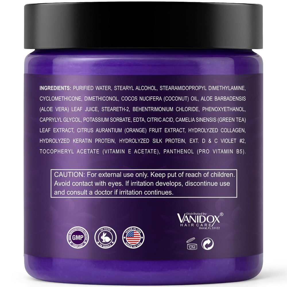 Produit VANIDOX fabriqué aux États-Unis, contrôle qualité.