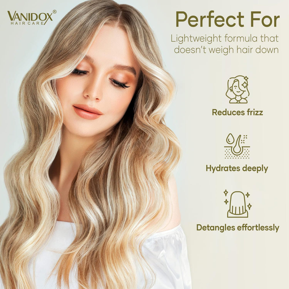 Vanidox ingrédients castor et argan – soin nourrissant pour cheveux