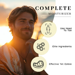 VanMan application massage hydratation corps vanille, moment de soin relaxant.