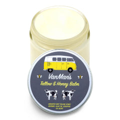 Baume Vanman tallow miel pour le visage, hydratation douce.