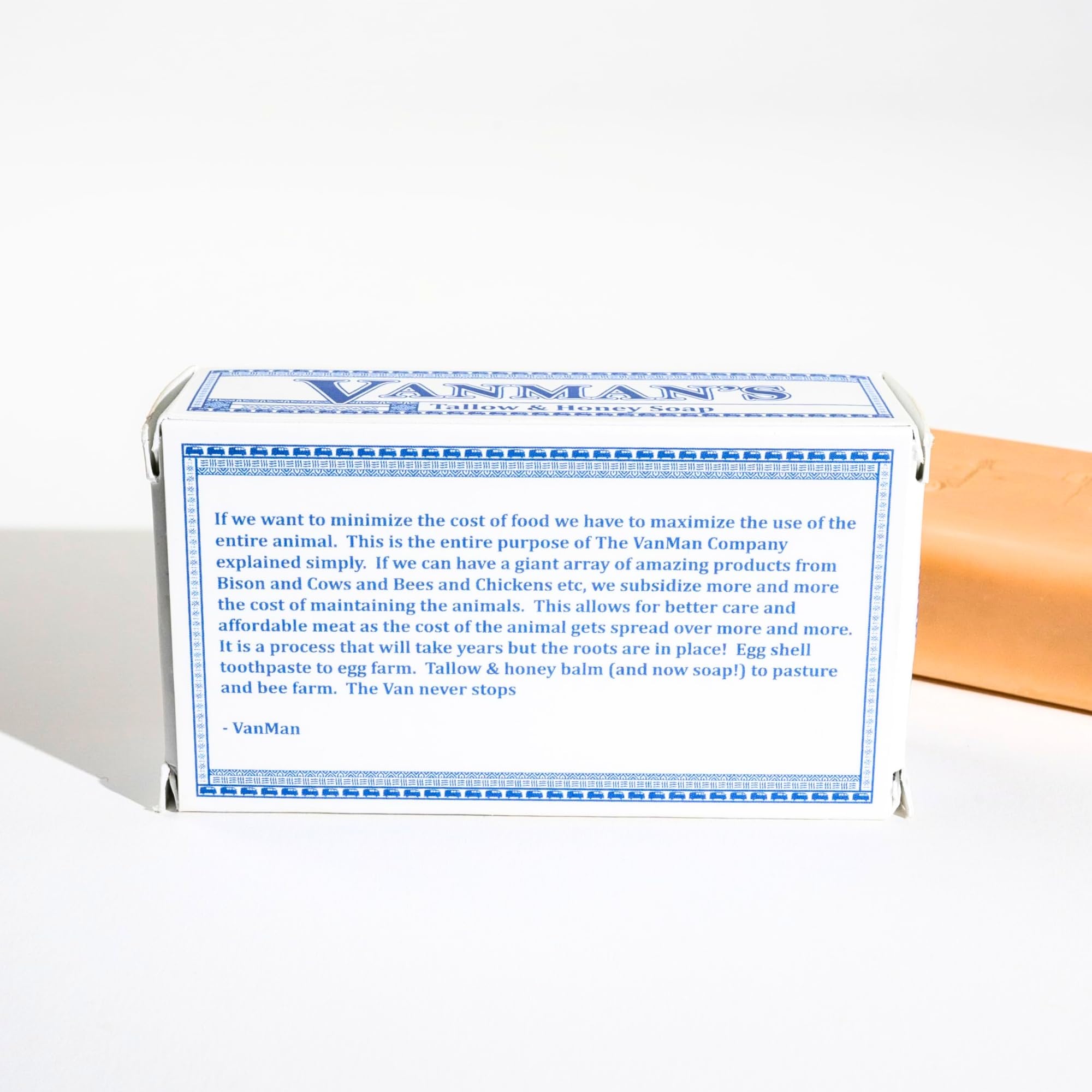 VanMan formule sans parfum, idéal pour peaux sensibles.
