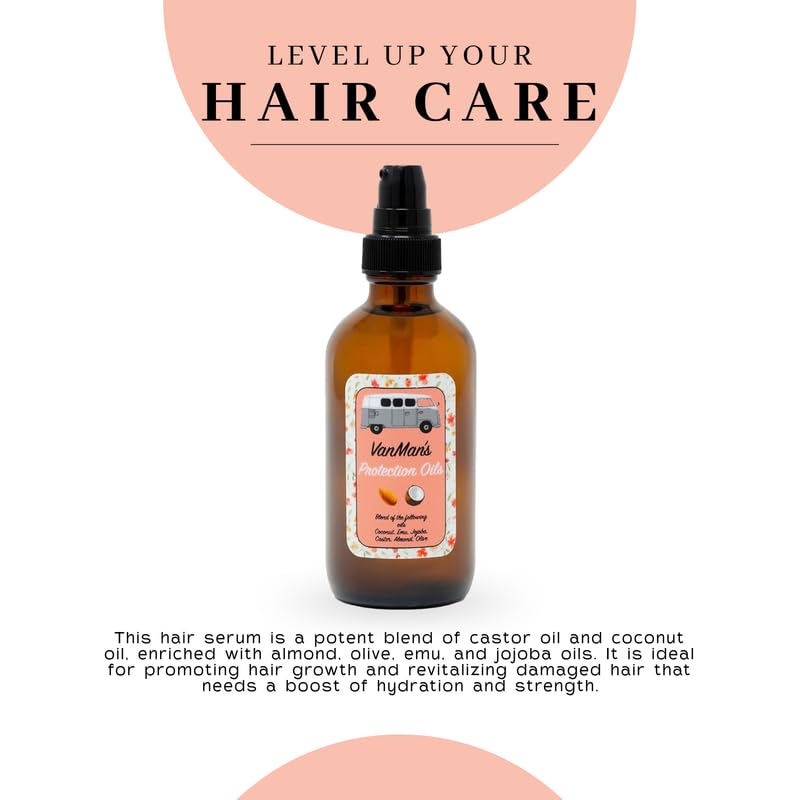 Cheveux brillants et naturels grâce au sérum VanMan Protection.