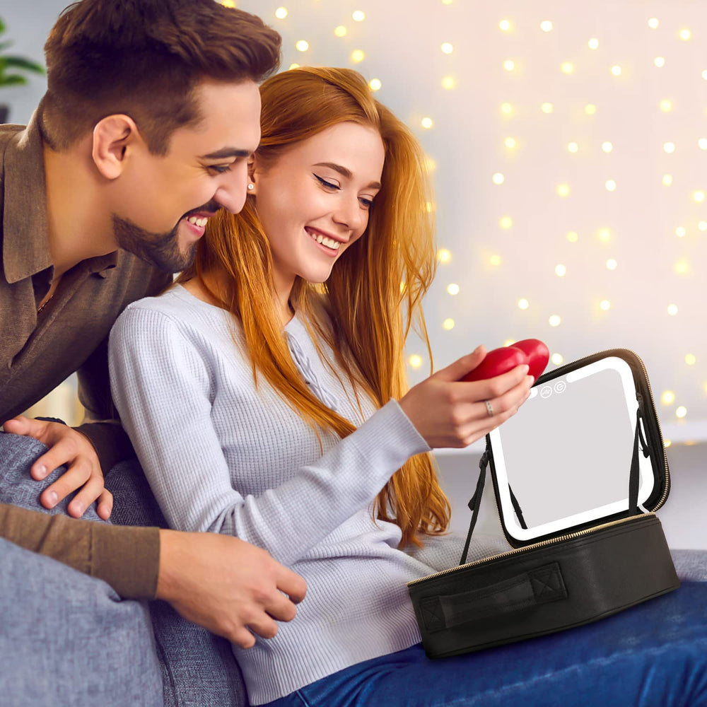 Chargeur intégré VANMRIOR avec lumière LED utile en déplacement.