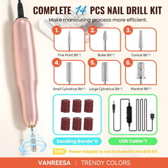 Bouteilles gel VANREESA - 35 couleurs variées pour styles multiples