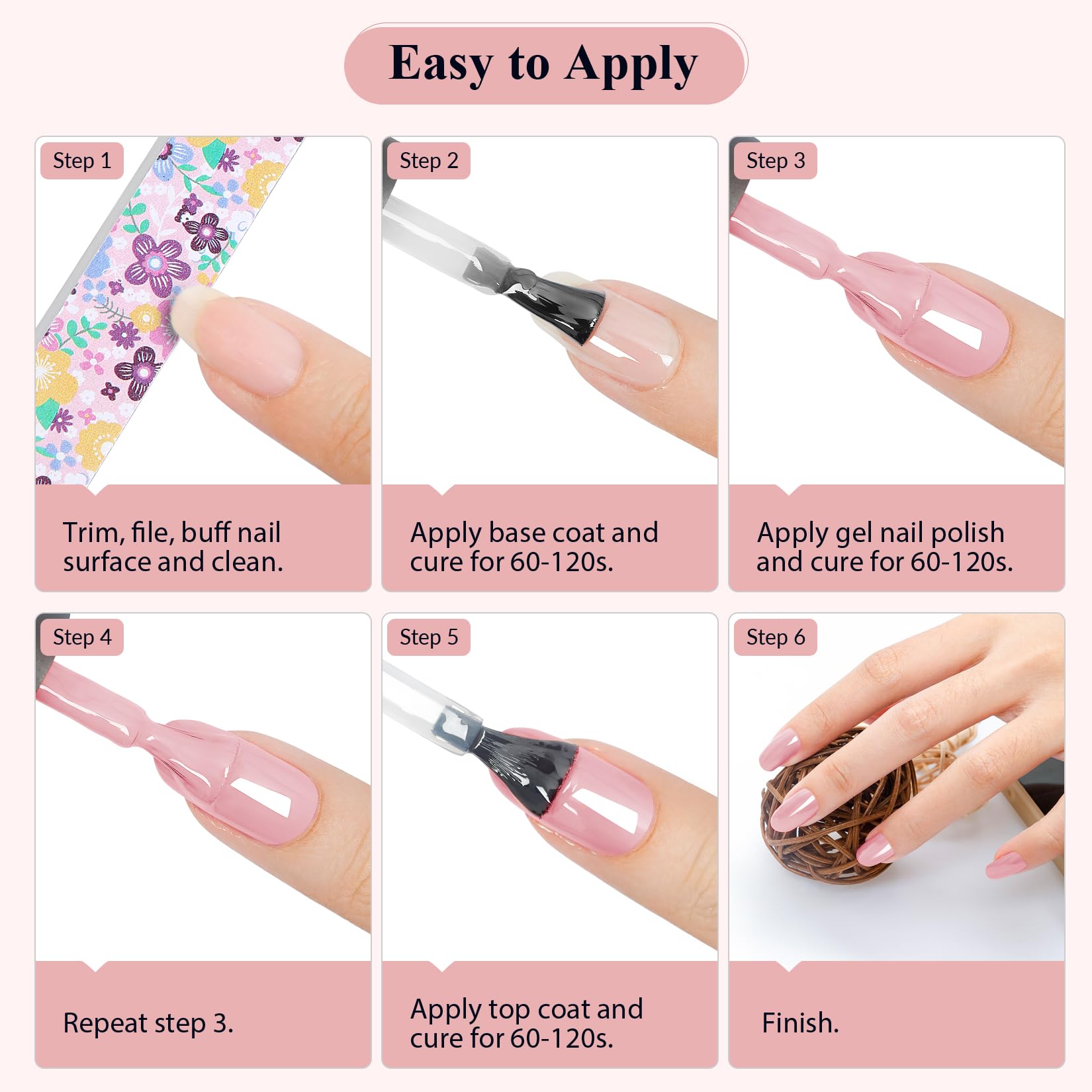 VANREESA décorations ongles incluses pour personnaliser vos ongles.