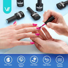 Finition brillante VANREESA pour un vernis éclatant et durable.