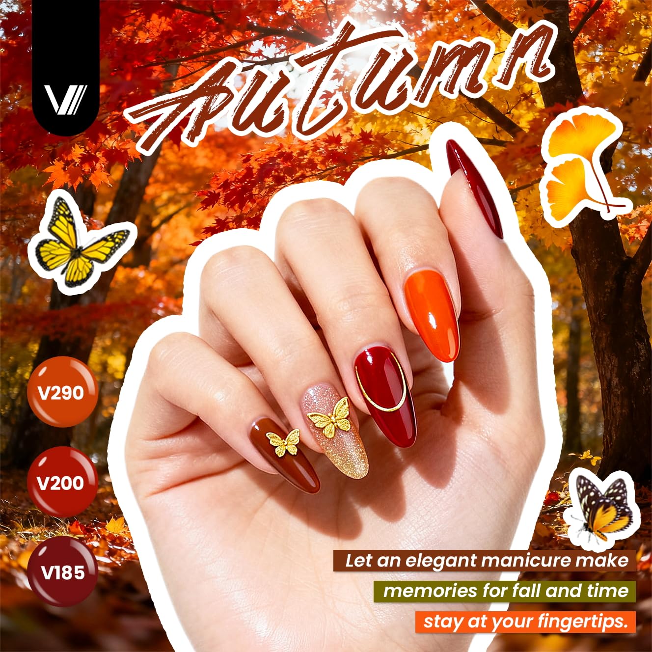 VANREESA vernis gel paillettes – éclats festifs.
