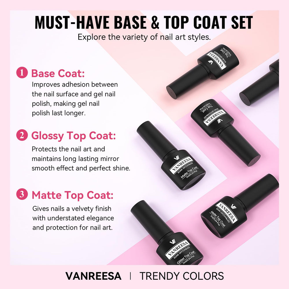 VANREESA palette de couleurs – 21 teintes variées pour créer des looks.
