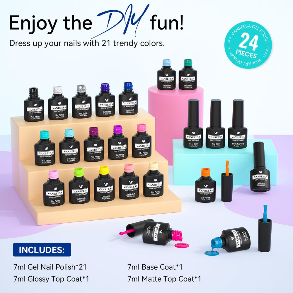 VANREESA vernis gel non toxique et faible odeur.