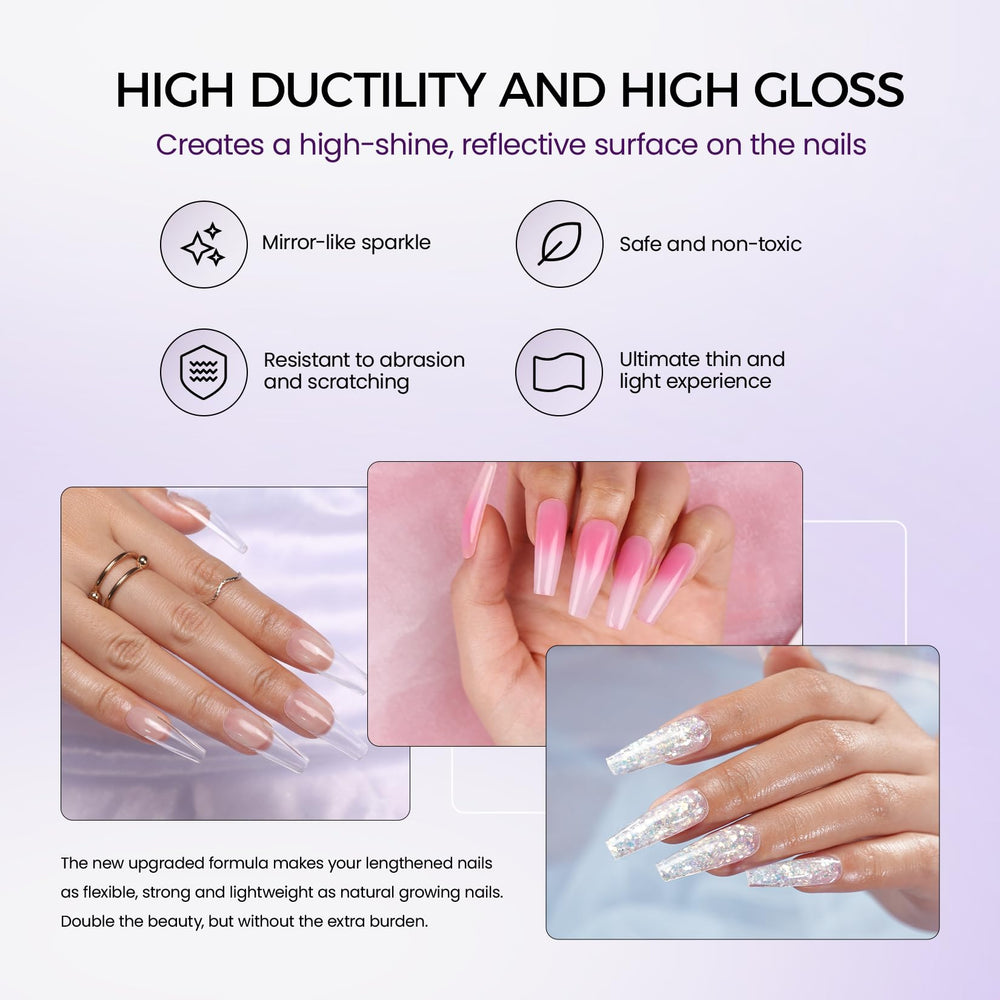 VANSISOS base et top coat 10 ml pour finition longue tenue