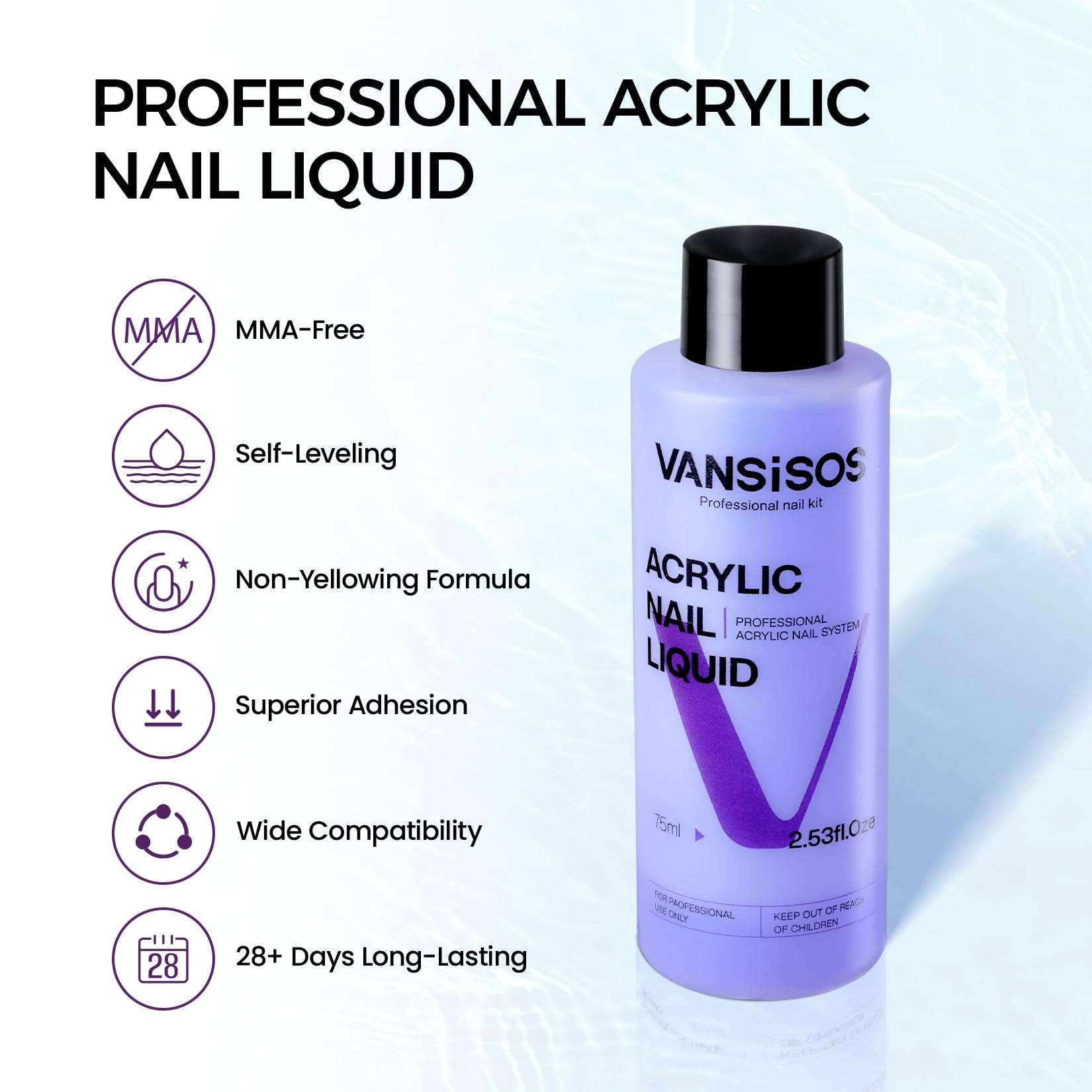 VANSISOS formes d’ongles pour tester longueurs et courbes.