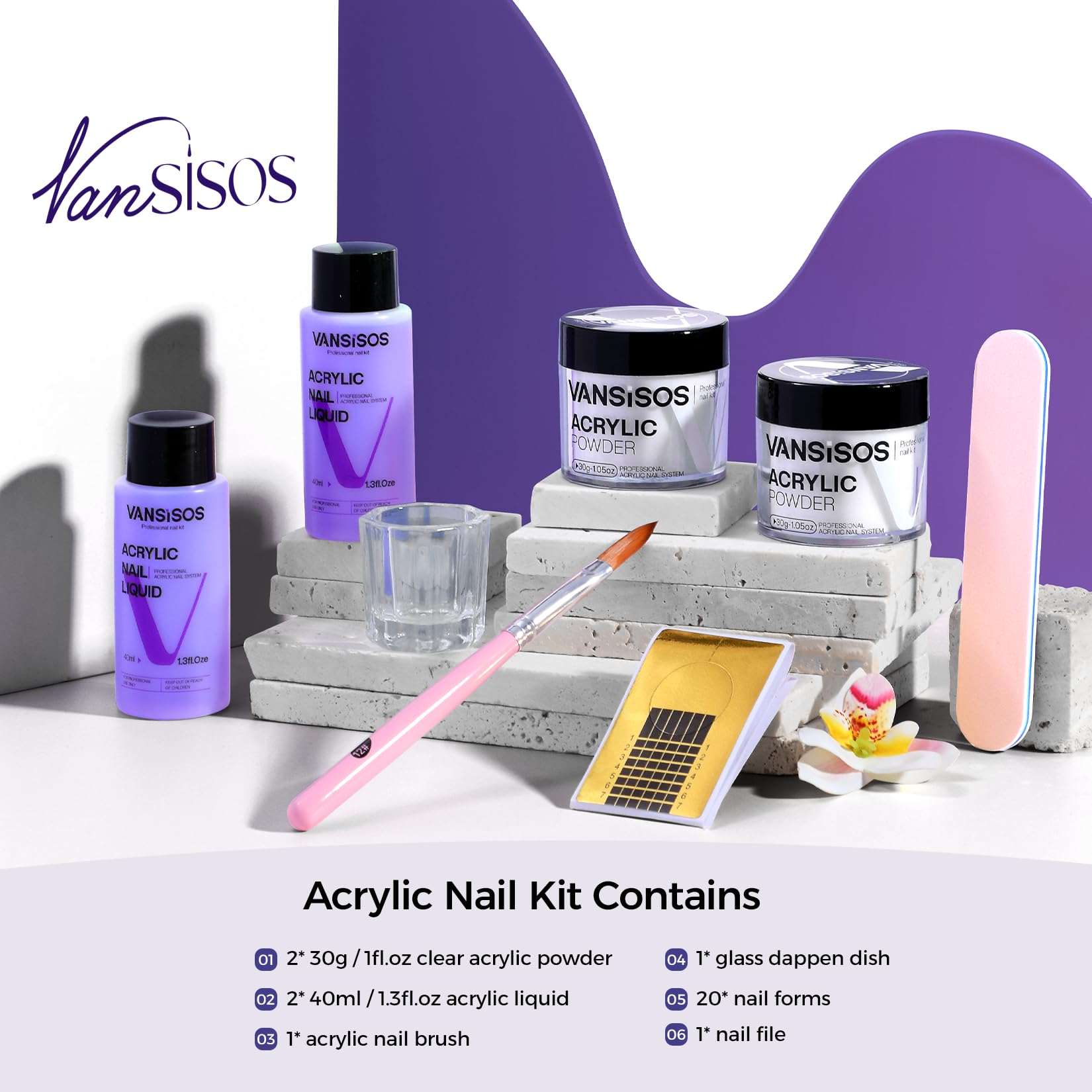 VANSISOS kit-design-ongles, possibilités créatives pour vos ongles.