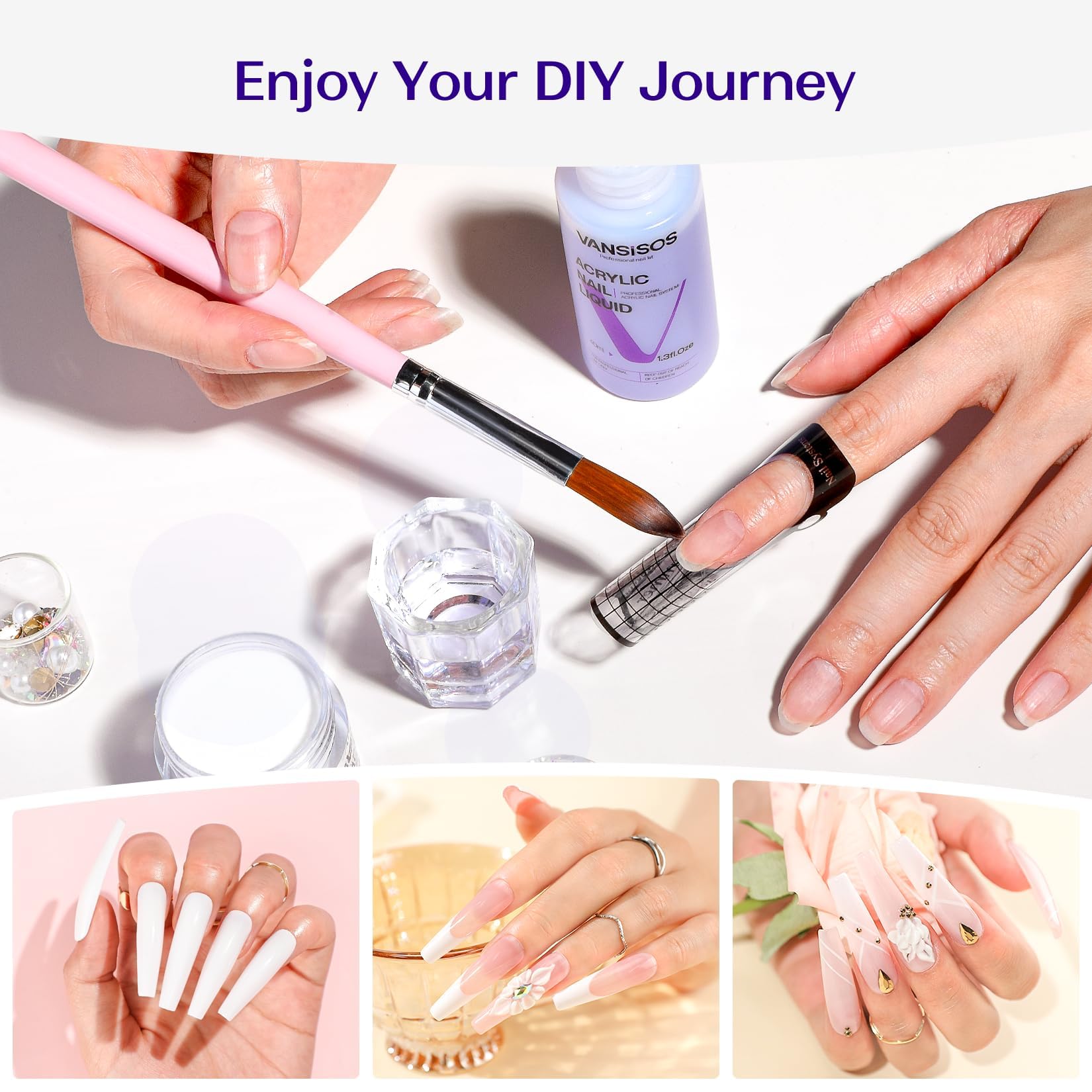 Kit VANSISOS : formes d’ongles pour un remplissage rapide