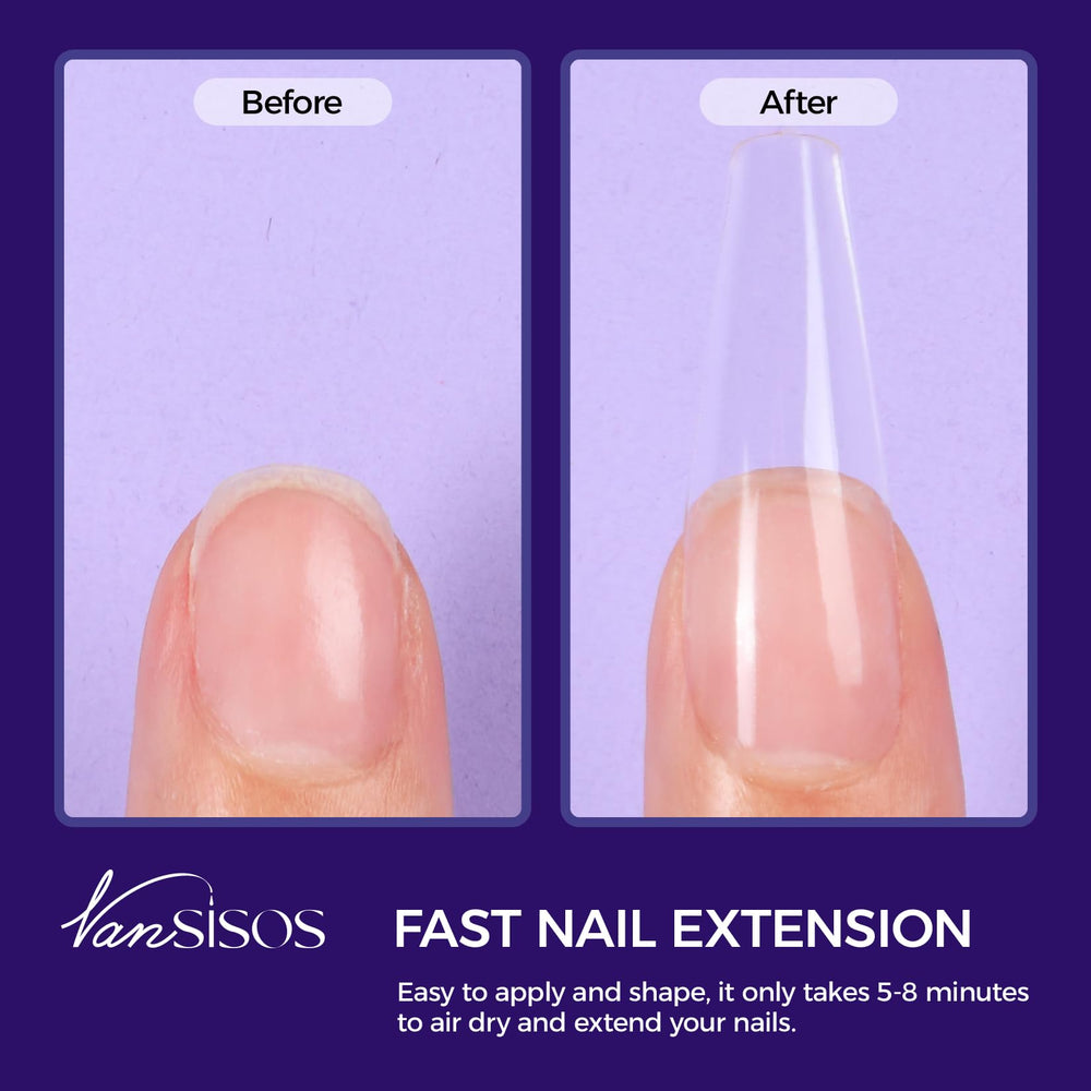 VANSISOS kit-formes ongles pour créer vos propres styles.