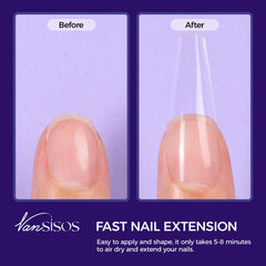 VANSISOS kit-formes ongles pour créer vos propres styles.
