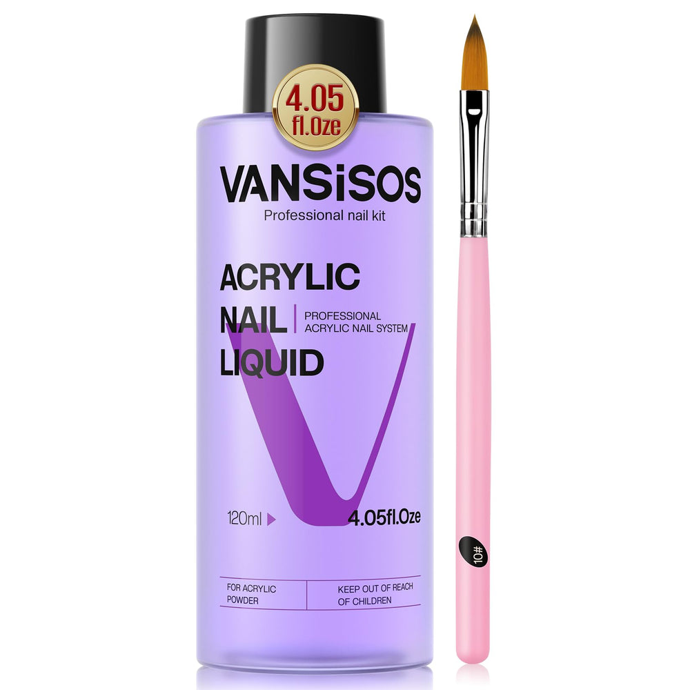 VANSISOS Liquide Acrylique Monomer 4oz sur bouteille, adhérence renforcée