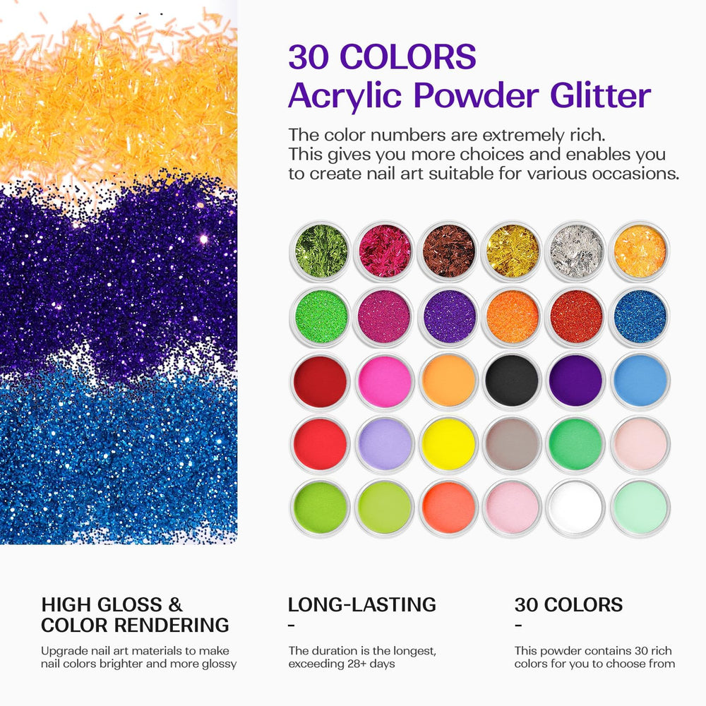 VANSISOS pinceaux acryliques – outils précis pour modeler et lisser les ongles.
