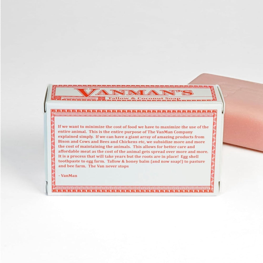VanMan Savon argile Kaolin, purifie sans dessécher la peau.