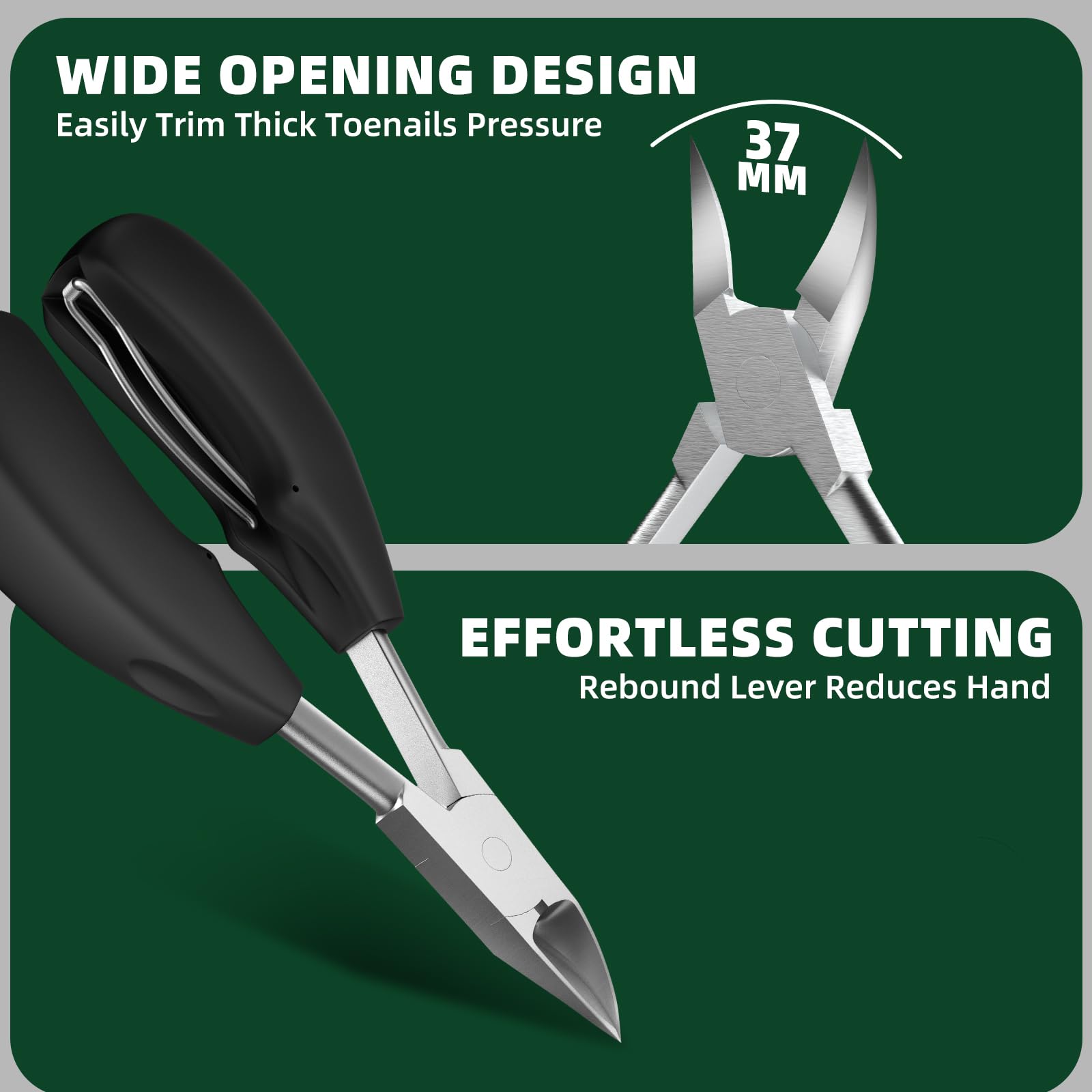VANWIN coupe-ongles inclinée à 45° pour ongles incarnés et coins sensibles