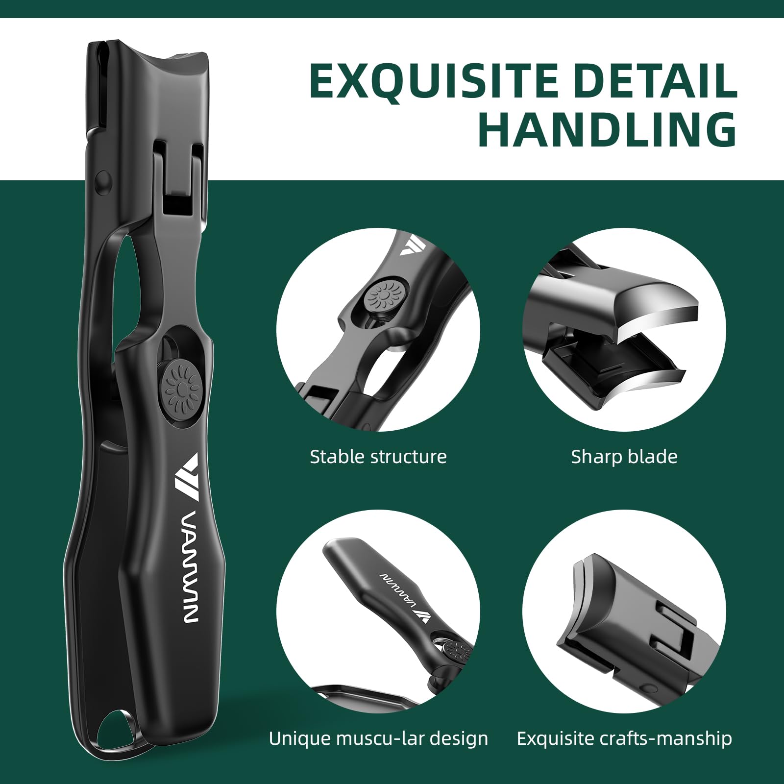 Usage VANWIN adapté adultes et seniors pour ongles difficiles