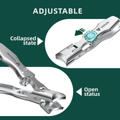 Manche ergonomique VANWIN offrant une prise stable et confortable.