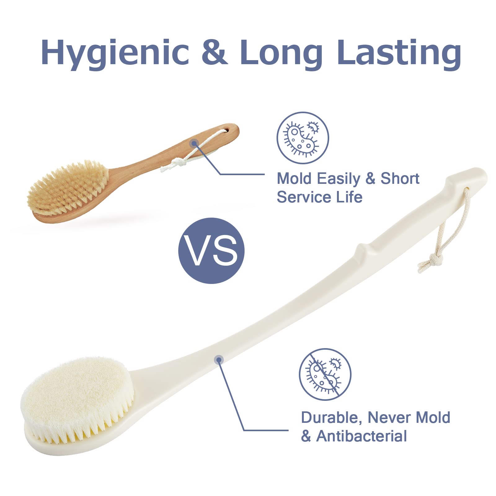 Brosse VANZAVANZU exfoliation douce pour peau lumineuse