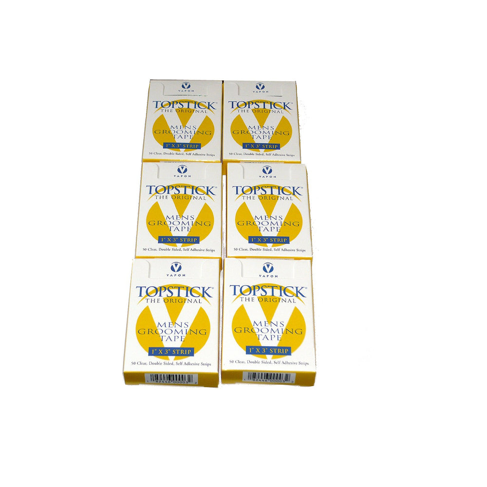 Vapon T150 Topstick pour postiche, ruban double-face clair 1x3 pour fixer les cheveux