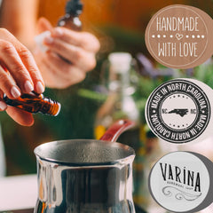 Varina Savon Hommes Variété Barre: artisanal et fabriqué aux États‑Unis.