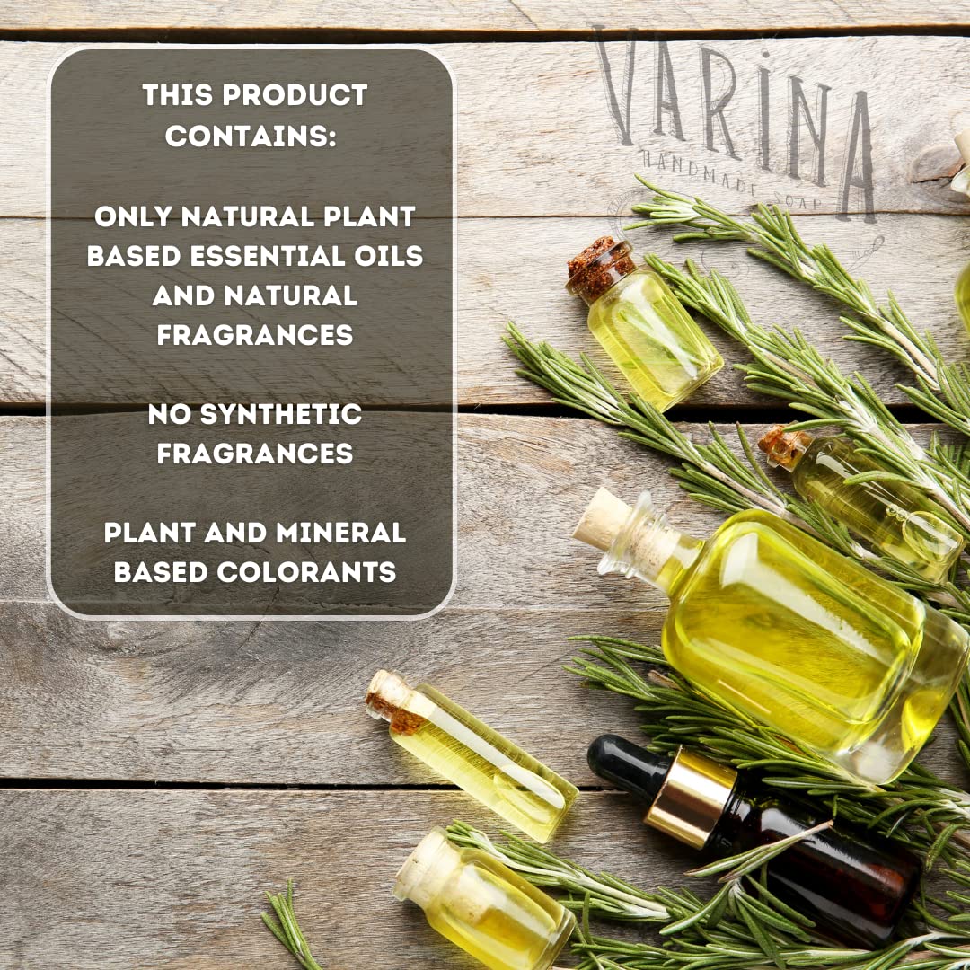Varina Savon Hommes Variété Barre: emballage recyclable pour une démarche durable.