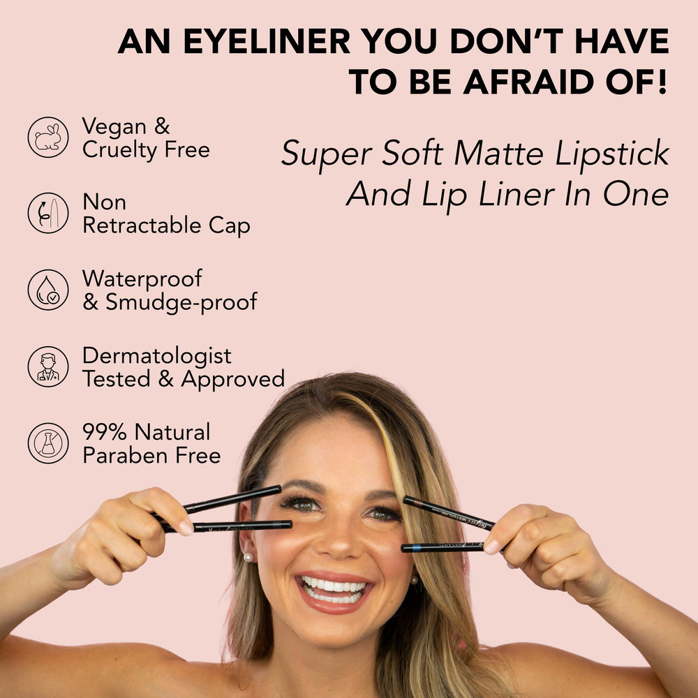 VASANTI Kajal Waterline sans irritation grâce à sa douceur.