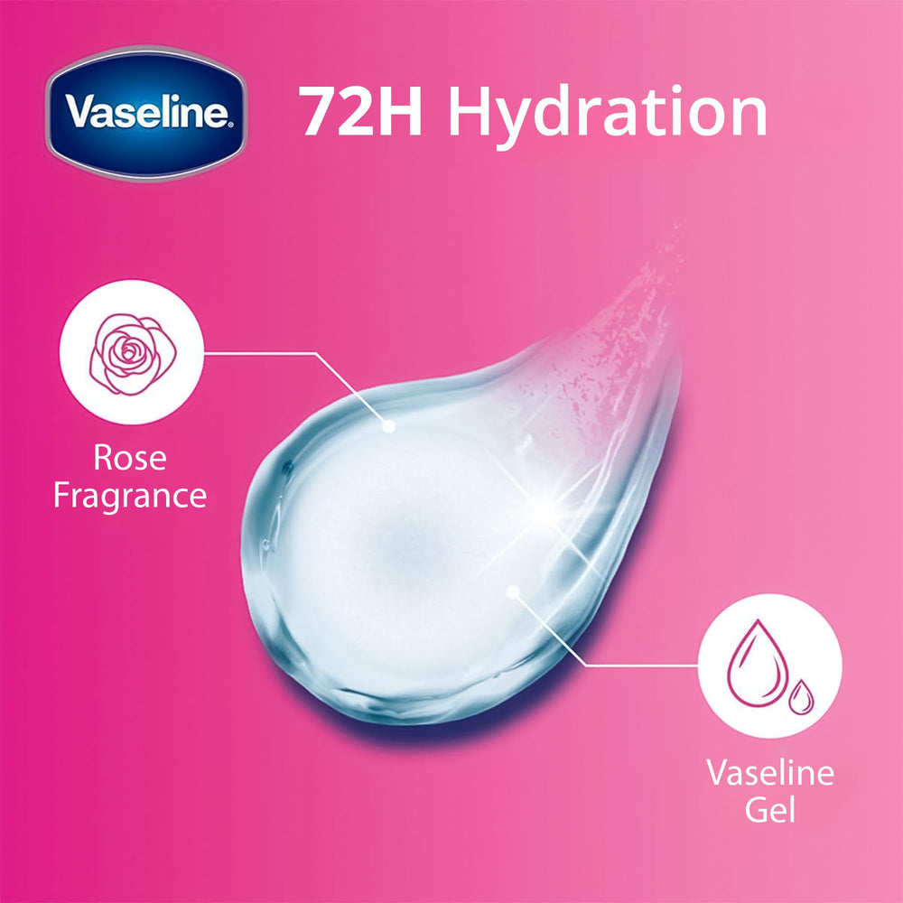 Application facile du baume Vaseline sur les lèvres.