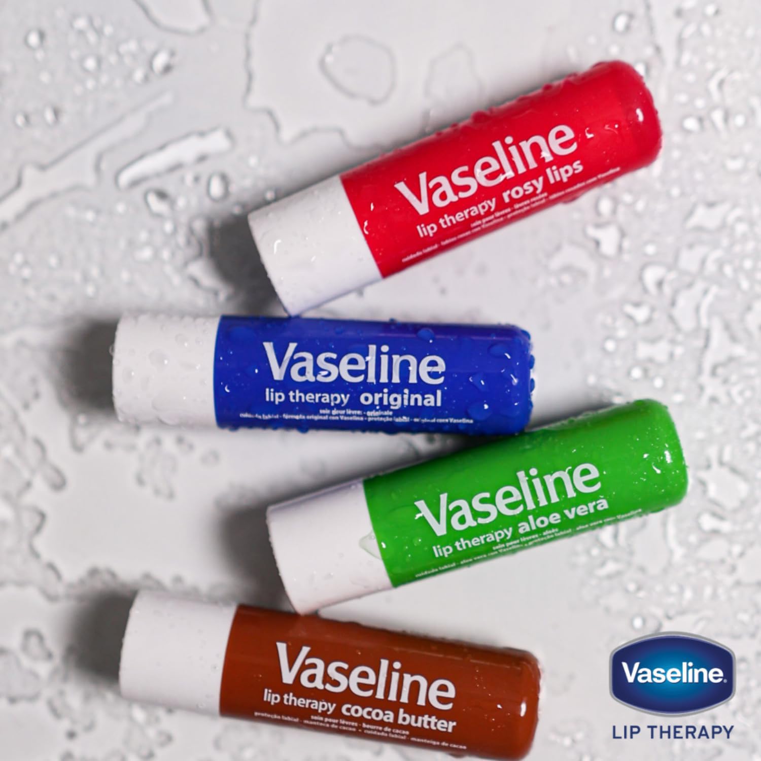 Vaseline Baume à lèvres Aloe Fresh – pratique en déplacement pour des lèvres hydratées tout au long de la journée.