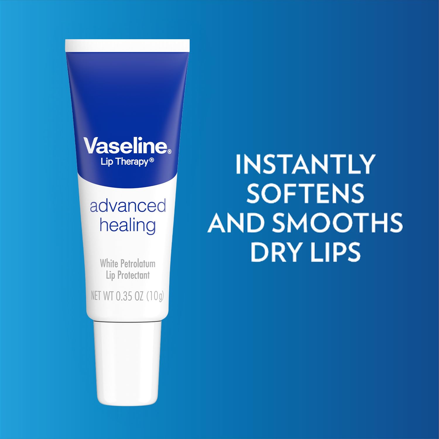 Baume Vaseline Lip Therapy en format portable, soin rapide en déplacement grâce au format compact