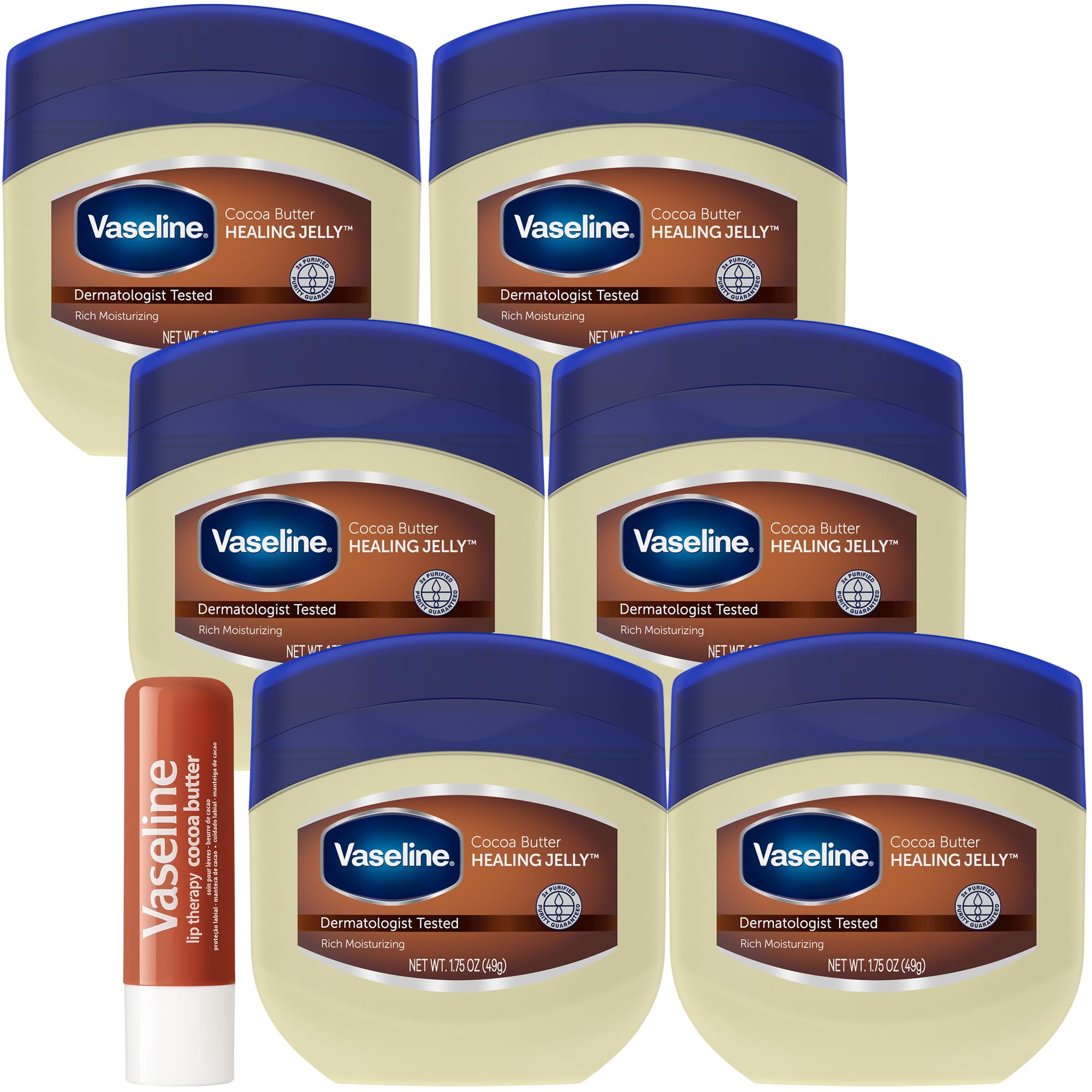 Vaseline Beurre cacao emballage voyage: soin rapide en déplacement
