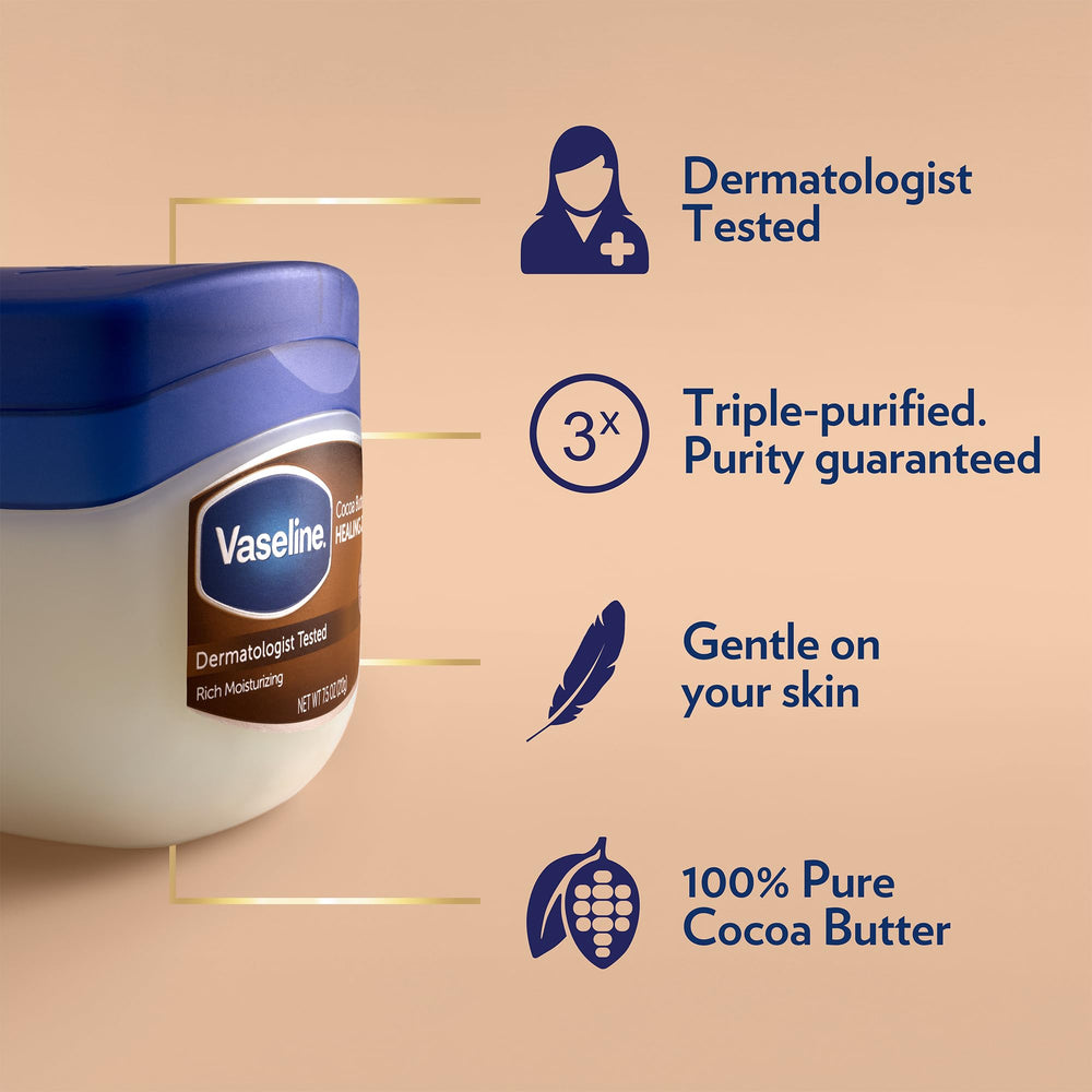 Soin lèvres Vaseline Beurre cacao: hydratation efficace pour les levres