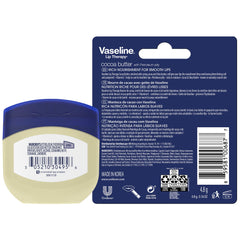 Texture soyeuse de la gelée Vaseline au beurre de cacao pour une application douce