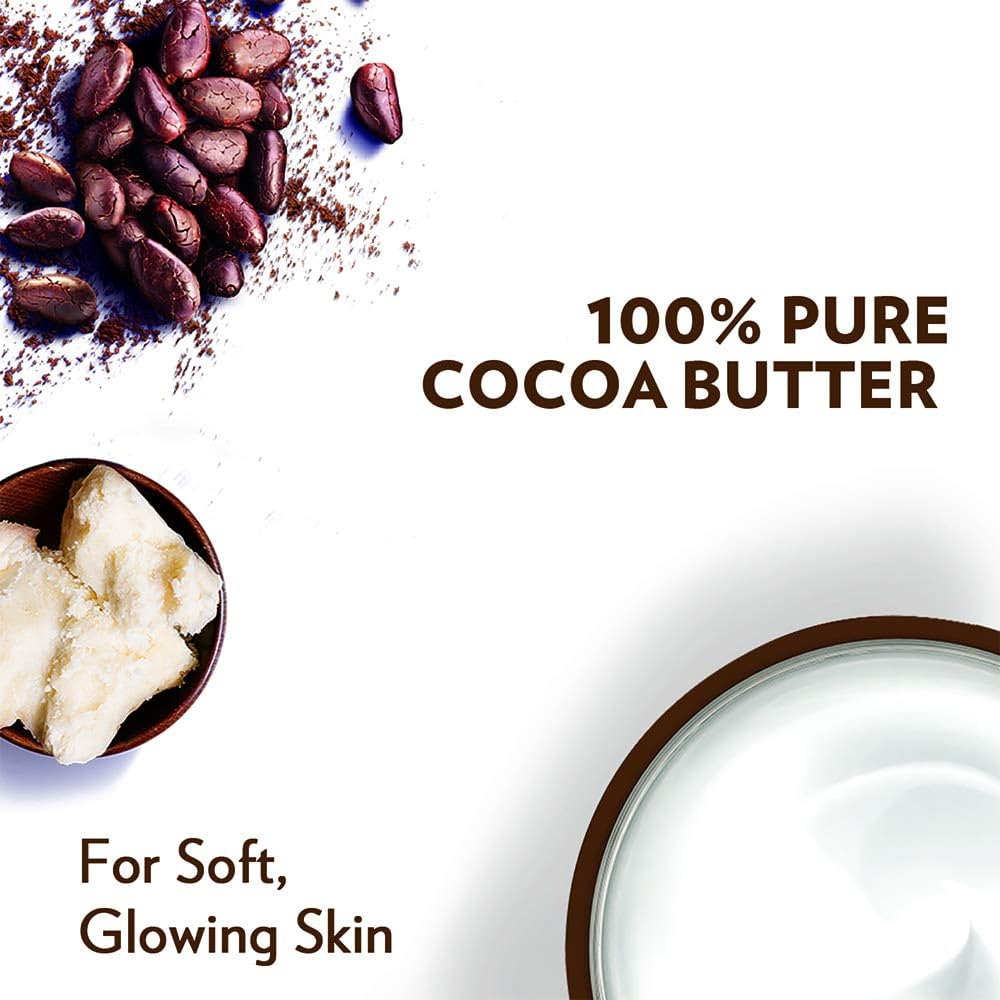 Application quotidienne facile avec Vaseline Cocoa Glow pour peau nourrie