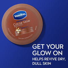 Emballage Vaseline Cocoa Glow lot de 12, pratique pour la routine