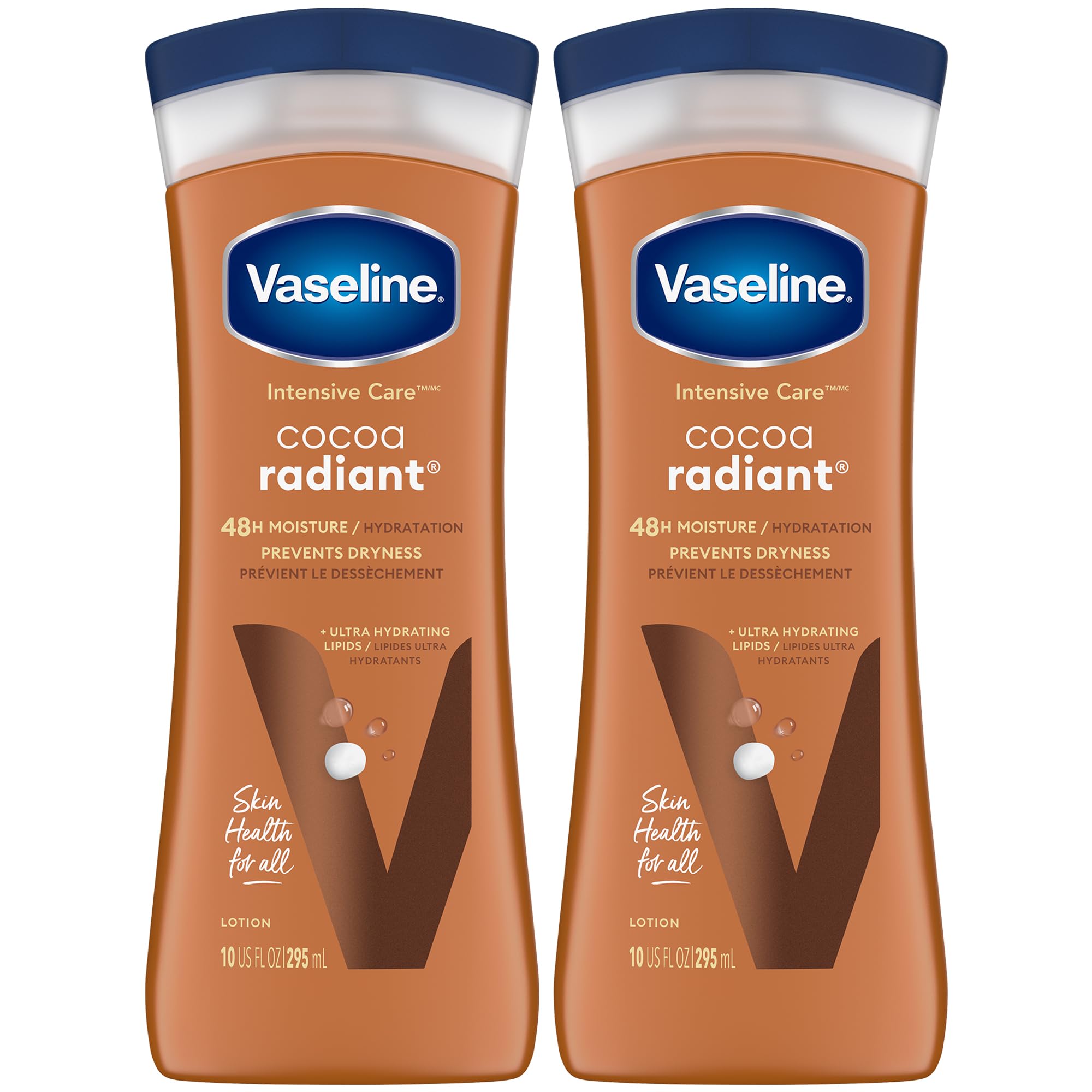 Vaseline Cocoa Radiant: lotion mains hydratante à absorption rapide.